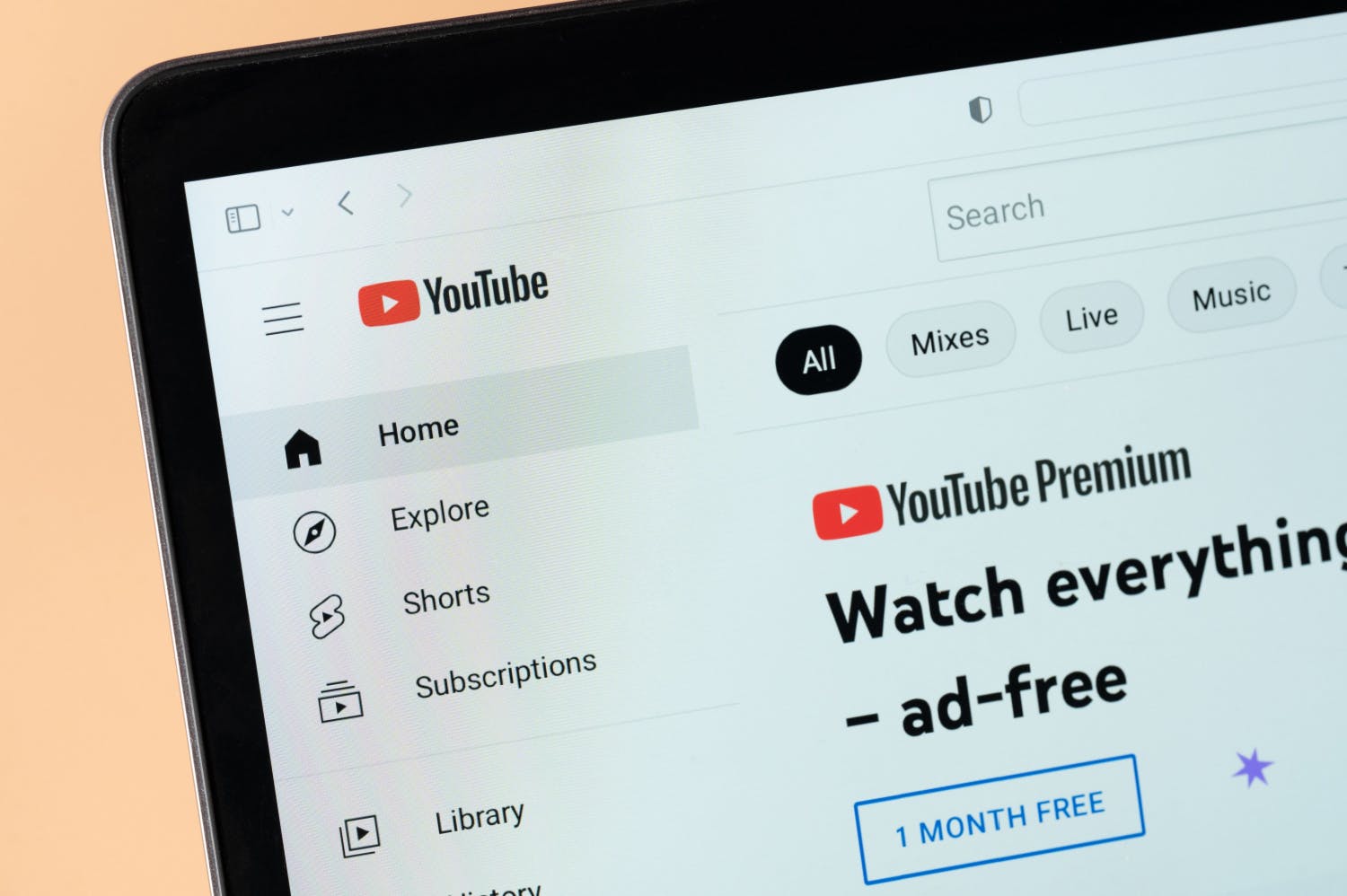 Vältä mainokset YouTube Premium -tilauksella Vältä mainokset YouTube Premium -tilauksella